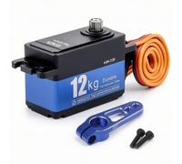 Wmqbjta Digital Servo Servo Numérique Métal Boîtier Alliage Roulements Double Étanche Arbre Sortie 25T avec Bielle Aluminium Kit Fixation Convient aux Projets