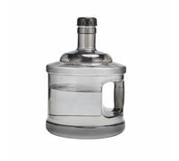 Wmqbjta Distributeur d'Eau Seau Réservoir Pichet Conteneur en Polycarbonate Alimentaire Structure Séparable Antibiofilm Cadran pour Date de Stockage Adapté au, 7.5L, Gris Détaché