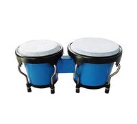 Wmqbjta Ensemble de Bongos, Instruments de Percussion éducatifs, à Main de 6 et 7 Pouces, Instruments de Musique Idéaux à Offrir En Cadeau, Bleu