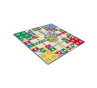 Wmqbjta Ensemble de Tapis D'échecs Rampant avec Pièces D'échecs, Un Jeu de Société Familial, Un Tapis de Jeu pour Jouer Aux échecs sur Un Volant, Éva