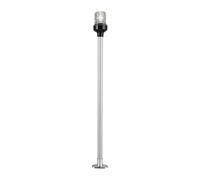Wmqbjta Feu de Poupe LED pour Bateau, éclairage à 360°, Signalisation de Navigation Marine, Matériau PC Résistant à La Chaleur, Adapté à La Navigation de Nuit, Longueur 600 Mm