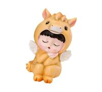 Wmqbjta Figurine de Cheval Décorative En Résine, Symbole de Chance, Idéale Comme Cadeau de Nouvel pour Une Exposition. Convient également pour Un Bureau, C