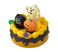 Wmqbjta Figurine D'Halloween Centre de Table Festif Statue En Résine Ornement de Bureau Sculpture Mignonne Facile à Entretenir Approprié pour Les Fêtes Intér, 4.1 Cm X 3.9 Cm X