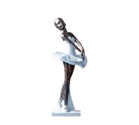 Wmqbjta Figurine Statuette Résine Sculpture Moderne Ornement Danseuse Décor Table Convient pour Chambre Salon Bureau Cadeau, Style D