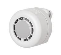 Wmqbjta Fixée Autour du Cou, Alimentée par USB, Légère, Polyvalente, Rotative à 360°, Portable, sans Pales : Idéale pour Le Vélo, Le Bureau, La Maison, Le Tra, Blanc