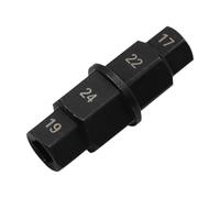 Wmqbjta Hex Axle Adapter Adaptateur Douille Essieu Clé Spéciale Alliage Acier Spindle Démontage Facile Adaptée Entretien Usage Quotidien
