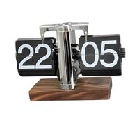 Wmqbjta Horloge de Table Pliante, Horloge de Table Décorative Rétro pour Hôtel et Bureau