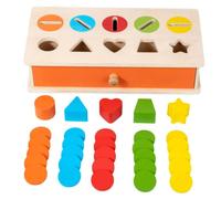 Wmqbjta J d’encastrement Coloré | Sûr, J en Bois Tiroir, pr, Crèche