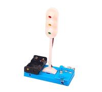 Wmqbjta Jeu Circuit Physique Kit Expérience Scientifique Jouet Montage Lampe Circulation Assemblable Plastique Adapté à l'Éducation des Enfants Loisirs