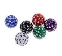Wmqbjta Jeu de Société : 6 Dés Polyédriques à Faces Multiples