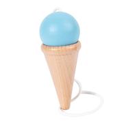Wmqbjta Jeu D'équilibre et de Réflexes, Jeu Japonais de Balle et de Gobelet, Jeu de Lancer Original et Jouet Préscolaire Japonais Tama, Bleu