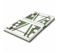 Wmqbjta Jeu du Pendu Jeu de Société Jeu de Lettres Jeu Éducatif Compact Boîtier en Forme de Livre avec Rangement Interne Tuiles Rabattables en Plastique Pla, Style to 9