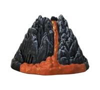 Wmqbjta Jouet de Simulation de Volcan, Figurine de Volcan, Cadeau d'anniversaire, Modèle D'éruption Volcanique pour Enfants de 4 à 5 Ans, Aucune Fonction