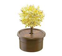 Wmqbjta Kit de Croissance de Cristaux Science Expérimentale DIY Arbres Cristaux Jouet Éducation Créatif Projets Éducatif Convient pour I, Jaune