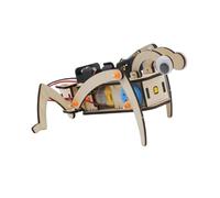 Wmqbjta Kit de Maquette Robotique à Monter Soi-même, Kit Scientifique, Jouet éducatif pour Enfants, Mini-Jouet en Bois, éducatif pour Enfants
