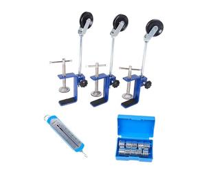 Wmqbjta Kit D'expériences de Physique En 3 Pièces : Décomposition et Synthèse, Poulie, Tige Fixe, Pince, Matériel Métallique. Convient Aux élèves, Aux Ens, Type B Blue