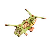 Wmqbjta Kit Maquette Avion Jeu Bois Construction Educatif Activité Manuelle Assemblage Artisanat Créatif Cadeau Dextérité Relation Famille Convient, Style b