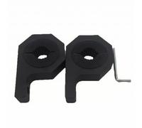 Wmqbjta Kit Montage Robuste Support Feu Auxiliaire En Alliage D'aluminium Utilible par Mauvais Temps, Noir