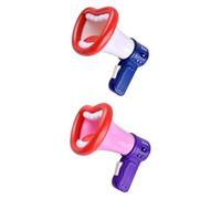 Wmqbjta Lot de 2 Changeurs de Voix Portables avec Amplificateur et Plusieurs Boutons pour Des Effets Variés. Adaptés Aux Fêtes D'enfants et Aux Spectacles