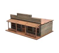 Wmqbjta Maquette Architecturale Au 1/72, Maquette de Voie Ferrée pour Décor