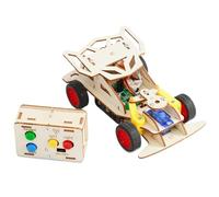 Wmqbjta Maquette En Bois pour Voitures Expérimentales