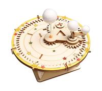 Wmqbjta Maquette, Jouet éducatif Scientifique, Modèle Du Mouvement Du Soleil, à Assembler, Projet de Bricolage En Bois, Idéal pour L'apprentissage et Les