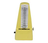 Wmqbjta Métronome Mécanique Universel pour Ukulélé, Violon, Guitare, Violoncelle et Saxophone, avec Un Son Puissant, Jaune