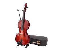 Wmqbjta Mini Violon Ornemental, Sculpture Miniature D'instrument de Musique, Modèle Réaliste En Plastique, Décoration de Collection pour Salon Ou Bureau, 8cm
