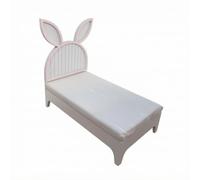 Wmqbjta Miniature en Bois Élégant | Réaliste, Ppée Tête Oreilles Lapin, Classique