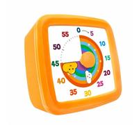 Wmqbjta Minuteur 55 Minutes Compact | Minuteur Visuel, Rotatif, Compte inversé Visuel, pr, Élèves, Orange