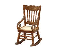 Wmqbjta Modèle Réduit de Fauteuil à L'échelle 1:12 pour La Décoration D'un Jardin Féerique dans Une Gare.