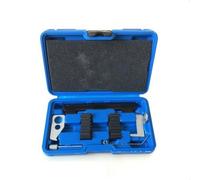Wmqbjta Outil de Calage Moteur Professionnel Kit de Synchronisation Ensemble Outils Alignement Verrouillage Courroie Chaîne Métal avec Coffret Intérieur Moulé, Bleu, 7 Pièces