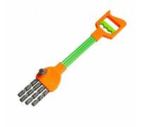 Wmqbjta Pince Mécanique Griffe à Cinq Doigts à Gâchette Main Attrape-Jouet en Solide Portée 36cm Adaptée aux Jeux de Rôle Collecte d'Objets Légers Amusement en Intérieur , Orange , Grand