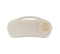 Wmqbjta Plateau Plateau Repas Bébé Plateau Amovible Universel Plateau Dîner Nouveau-né Support Bouteille Rangement Accessoire Adapté Au Pousse, Blanc