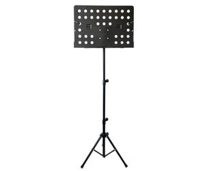 Wmqbjta Porte-partition Pliable Compact avec Cadre Métallique Base Élargie pour une Stabilité Optimale Pendant les Séances Travail Adapté aux Cours Particuliers et Scènes