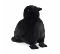 Wmqbjta Poupée Enfant Peluche Corbeau Oiseau Doudou Figurine Jouet Rembourrage PP Coton et Surface Duveteuse Posture Assise Charmante Câlins Relaxants et Mise, 15 Cm