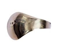 Wmqbjta Protection de Main pour L'entraînement à L'épée, Or 13 Cm