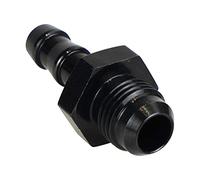 Wmqbjta Push on Barb Adapter Raccord Fileté Métal AN6 5/16 Pouces Adaptateur Flexible Huile Remplacement Performant Adapté Atelier Mécanique
