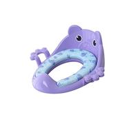 Wmqbjta Siège Bébé avec Coussin Moelleux, Protection Anti-éclaboussures Intégrée, Bandes Antidérapantes, Leviers Réglables, Installation Rapide, Convient Aux, Violet