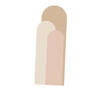 Wmqbjta Sticker Mural Décoration Murale Art Mural Décalcomanie Géométrique Peinture Murale Imperméable et Amovible En PVC Adapté pour Les Les Placards, Rose
