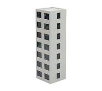 Wmqbjta Structures de Modélisme Ferroviaire à L'échelle 1:150 N pour Accessoires de Miniatures, 4.4x4.2x14.3cm
