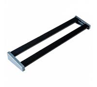 Wmqbjta Support de Matériel Musical Support d'Effets pour Guitare Planche Organisatrice Structure Alu Allié Surface Pratique Placement Polyvalent Convient, Argent