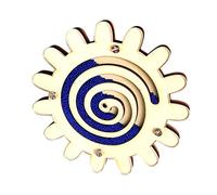 Wmqbjta Tableau D'activités pour Enfants, Jouet en Bois, Puzzle éducatif, Activité Sensorielle à Assembler Soi-même, Idéal pour Offrir Ou pour S'amuse, Bleu foncé