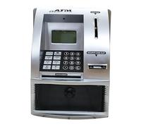 Wmqbjta Tirelire pour Enfants Style Distributeur Automatique de Billets, Petite, Créative, avec Carte et de Passe, Tirelire Jouet pour Enfants de 3 à 8 an, Argent
