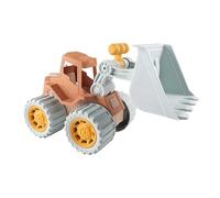 Wmqbjta Véhicule de Construction pour Enfants Jouet Véhicule Roulant Bulldozer Paille Mécanisme Tracteur Roues Mobilité Fonction Pelle Adapté aux Activités Sable Plage et Imaginaire