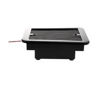 Wmqbjta Ventilateur d'Extraction pour Ventilateur d'Aération Module de Ventilation Latérale Bouche d'Aération Kit de Ventilation Plastique, Noir