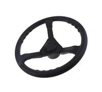 Wmqbjta Volant de Direction Bateau Marine Trois Branches Plastique Sûr et Léger pour Usage sur Moteur Adapté à Excursions Nautiques Pêche
