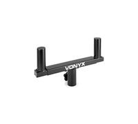 Vonyx WMS-03 Double trépied d'enceintes 2x35 mm - charge max 40 kg - noir