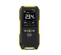 WMT-10 Humidimètre à bois multifonction 4 en 1 Résolution 0,1 % Profondeur de détection 17 mm pour mur en bois, plâtre, brique