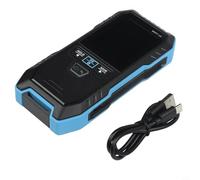 WMT10 Humidimètre pour surfaces en bois et murs, testeur d'humidité inductif 4 en 1 avec écran 2 4 pouces et système d'alarme pour la détection d'humidité